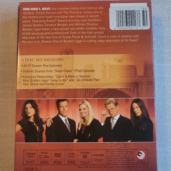 Boston Legal DVD's Seasons 1-4 - Picture 2 of 8